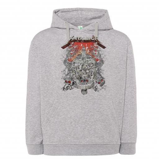 SUDADERA CON CAPUCHA METALLICA # M672 [4]