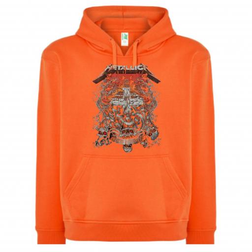 SUDADERA CON CAPUCHA METALLICA # M672 [7]