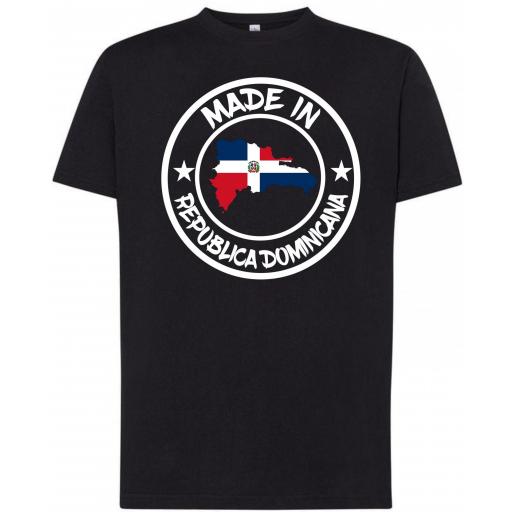 Camiseta Made In Rapublica Dominicana [0]