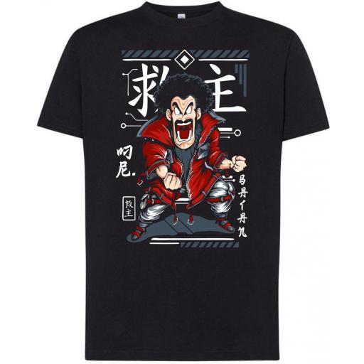 Camiseta 100% algodón _  Mr. Satan Dragon Ball