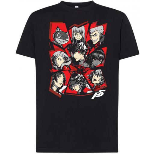 Camiseta 100% algodón _  Persona 5 (1450)