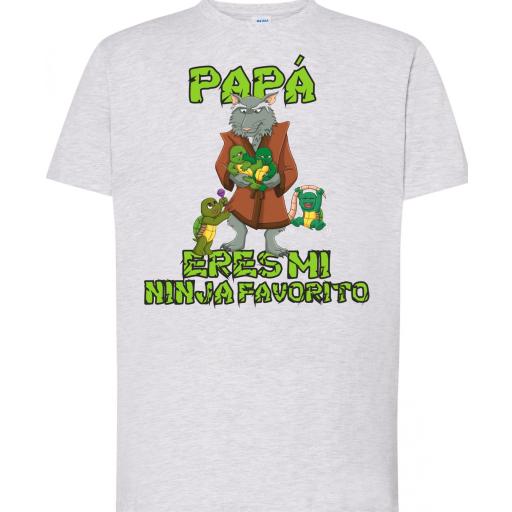 Camiseta Dia Del Padre - Tortugas Ninjas Papá Eres [1]