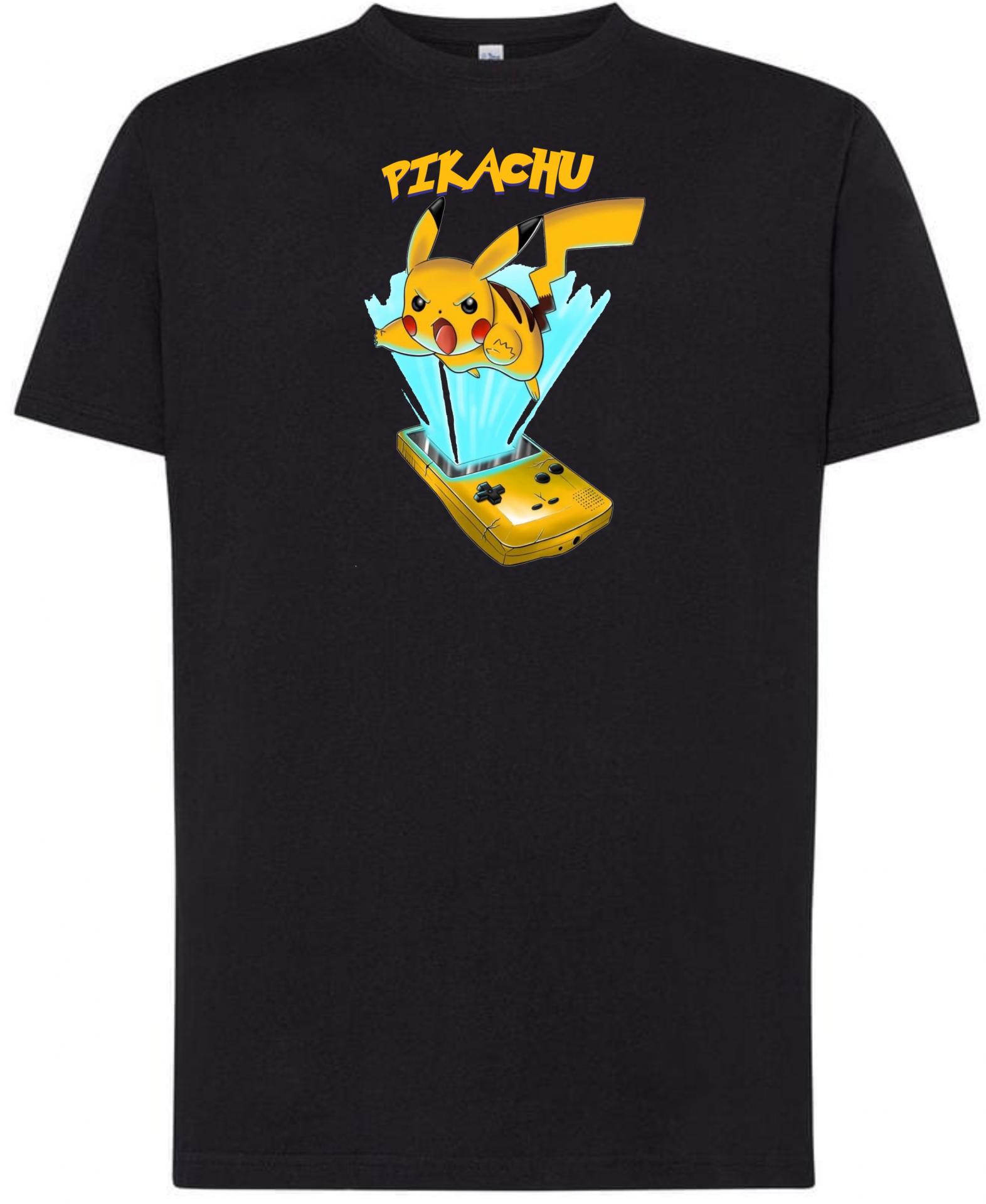 Camiseta Pokemon Pikachu Consola