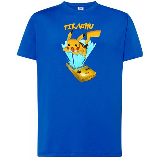 Camiseta Pokemon Pikachu Consola [1]