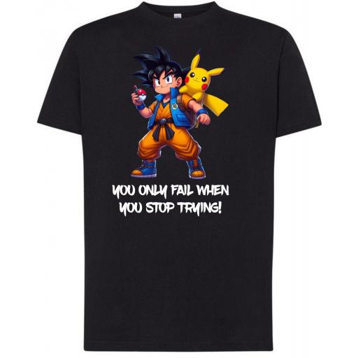 Camiseta Dragon Ball Goku Pikachu [1]