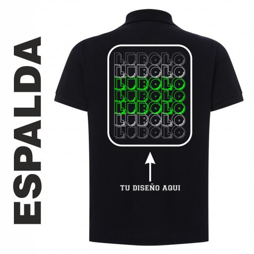 POLO PERSONALIZADO. con diseño de LUBOLO en la espalda  [1]