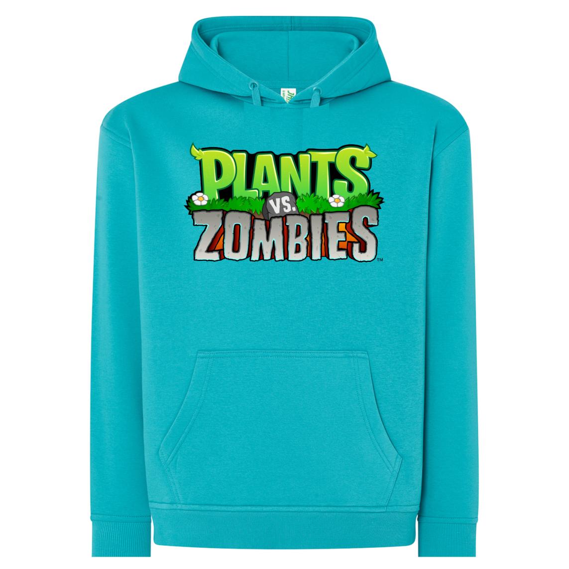 SUDADERA CON CAPUCHA Plants Vs Zombies # 1823