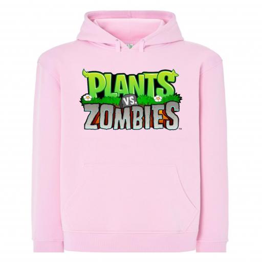 SUDADERA CON CAPUCHA Plants Vs Zombies # 1823 [6]
