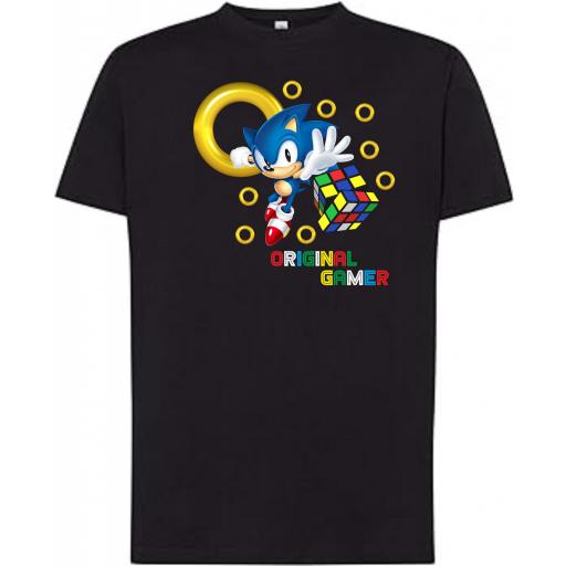 Camiseta Sonic Rubik