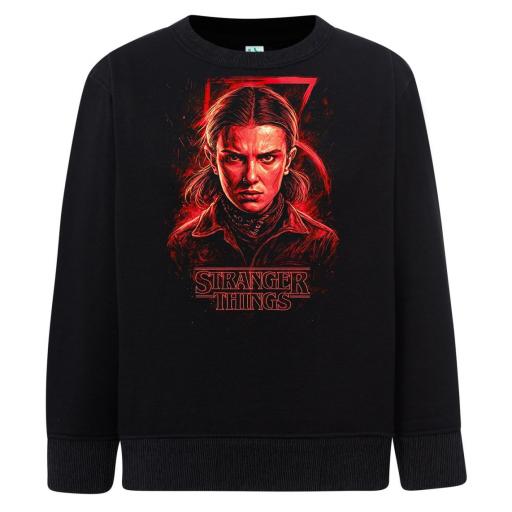 Sudadera Cuello Redondo STRANGERS THINGS ELEVEN #1655
