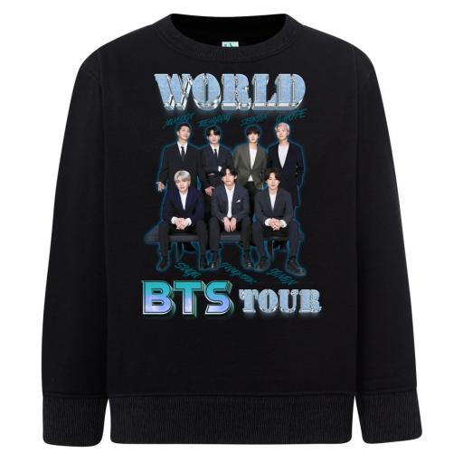 Sudadera Cuello Redondo  BTS WORLD TOUR # M760