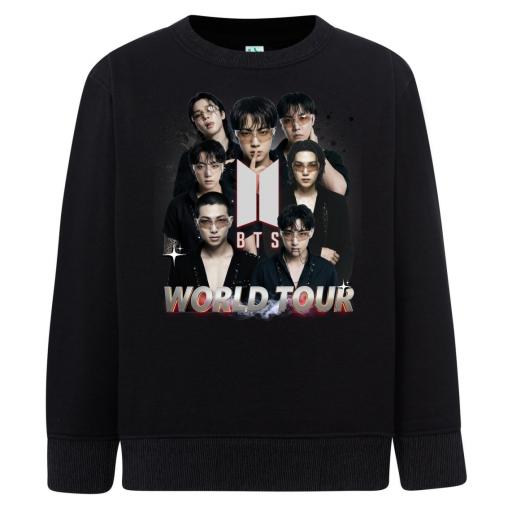 Sudadera Cuello Redondo BTS # M761