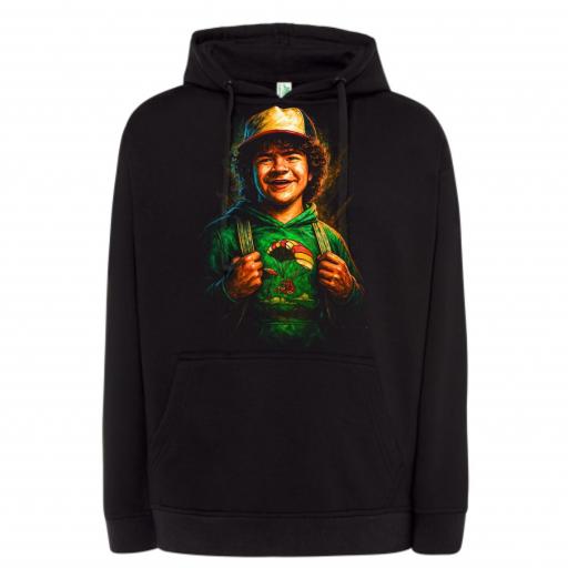 SUDADERA CON CAPUCHA STRANGER THINGS DUSTIN # 1654 [0]
