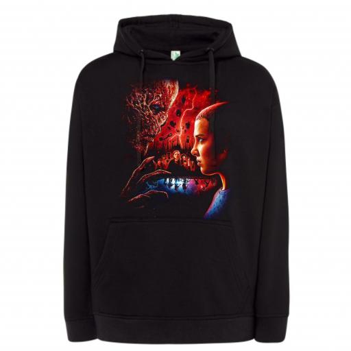 SUDADERA CON CAPUCHA STRANGER THINGS VECNA-ELEVEN # 1662