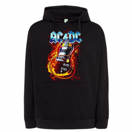 SUDADERA CON CAPUCHA ACDC # M752