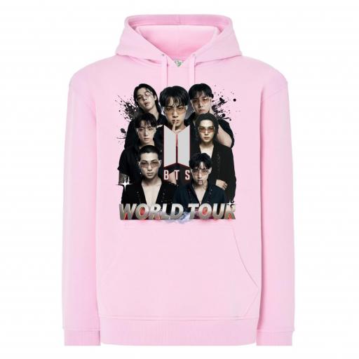 SUDADERA CON CAPUCHA BTS # M761 [2]