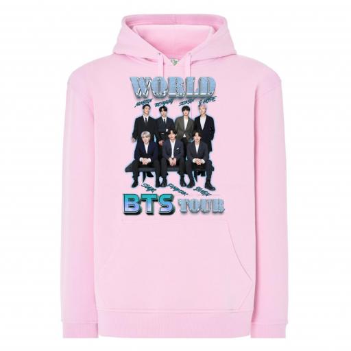 SUDADERA CON CAPUCHA BTS WORLD TOUR # M760 [2]