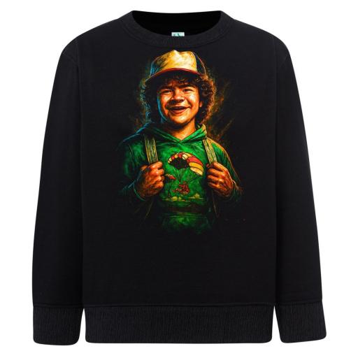 Sudadera Cuello Redondo STRANGER THINGS DUSTIN  # 1654 [0]