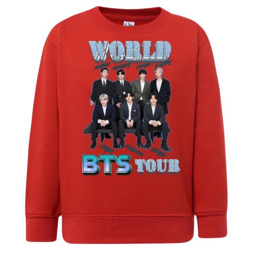 Sudadera Cuello Redondo  BTS WORLD TOUR # M760 [3]