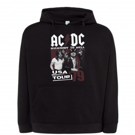 Sudadera CAPUCHA ACDC # M828 [0]