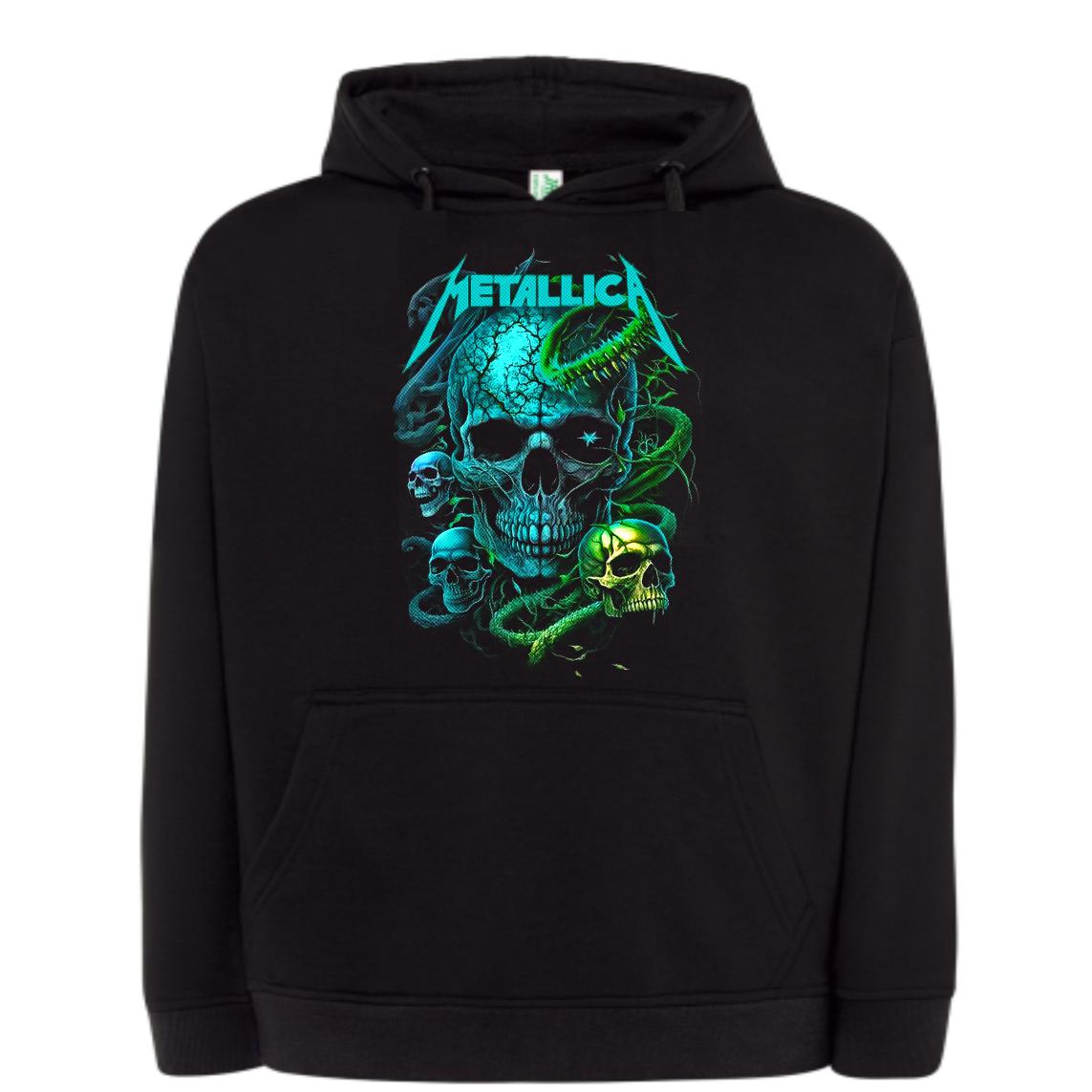 Sudadera CAPUCHA METALLICA # M831