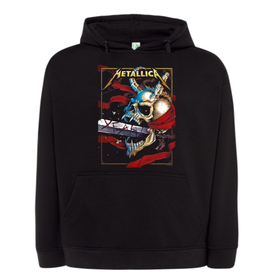 Sudadera CAPUCHA METALLICA # M835