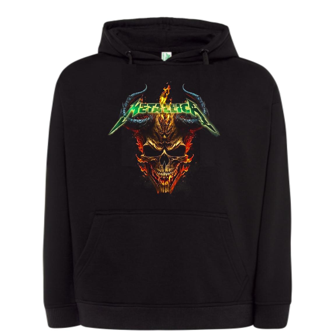 Sudadera CAPUCHA METALLICA # M836