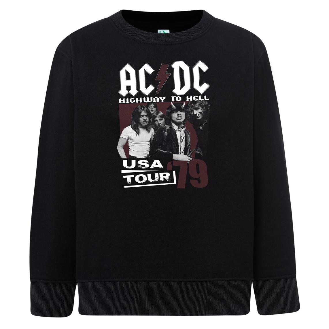 Sudadera Cuello Redondo ACDC # M828
