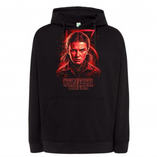 SUDADERA CON CAPUCHA STRANGER THINGS ELEVEN # 1655
