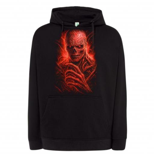 SUDADERA CON CAPUCHA STRANGER THINGS VECNA # 1658 [0]