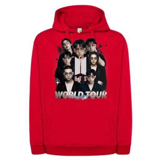 SUDADERA CON CAPUCHA BTS # M761 [3]