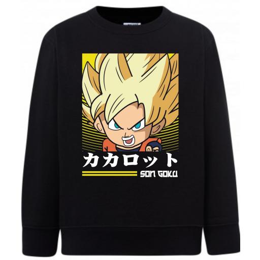 Sudadera Cuello Redondo - Dragon Ball Son Goku