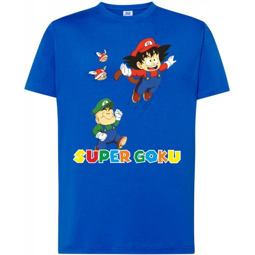 Camiseta Dragon Ball Super Goku Supero Mario [2]