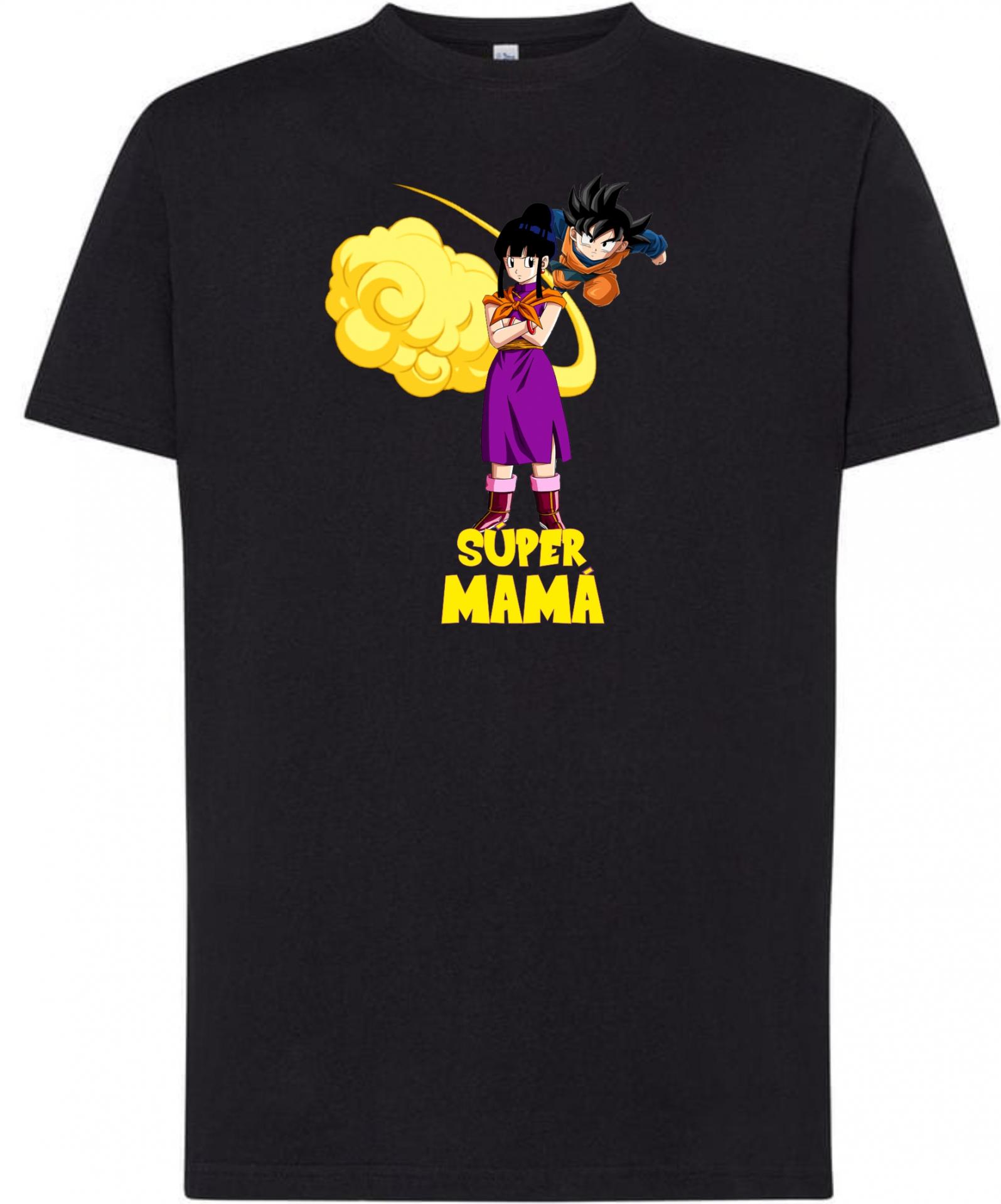 Camiseta Dia de La Madre  - Super Mama - Dragon Ball Chichi