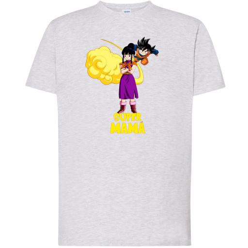 Camiseta Dia de La Madre  - Super Mama - Dragon Ball Chichi [1]