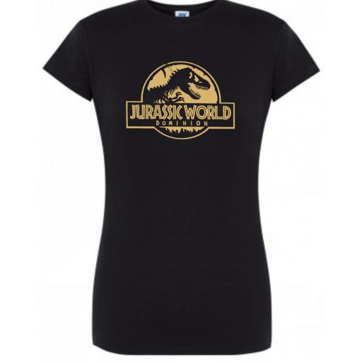 Camiseta de chica Jurassic World dominion [0]