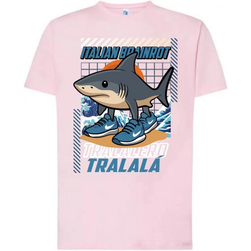 Camiseta 100% algodon _ Tralalero Tralala Italian Brainrot [3]