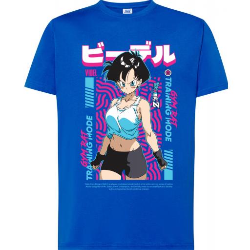 Camiseta 100% algodon _ Dragon Ball Videl GYM [6]