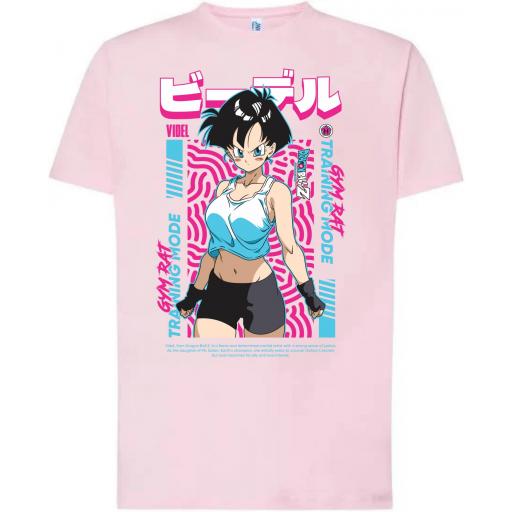 Camiseta 100% algodon _ Dragon Ball Videl GYM [5]