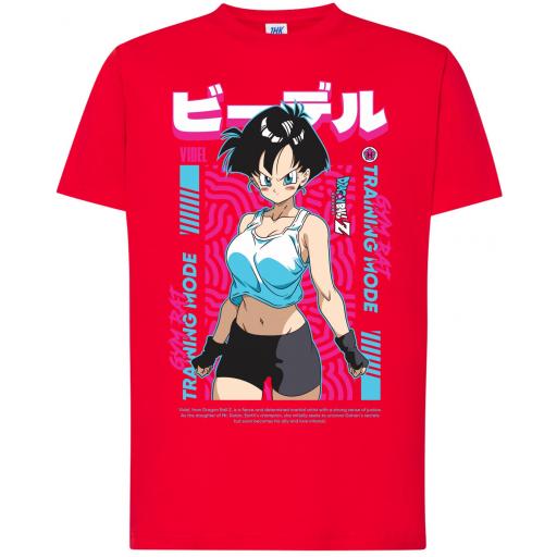 Camiseta 100% algodon _ Dragon Ball Videl GYM [2]