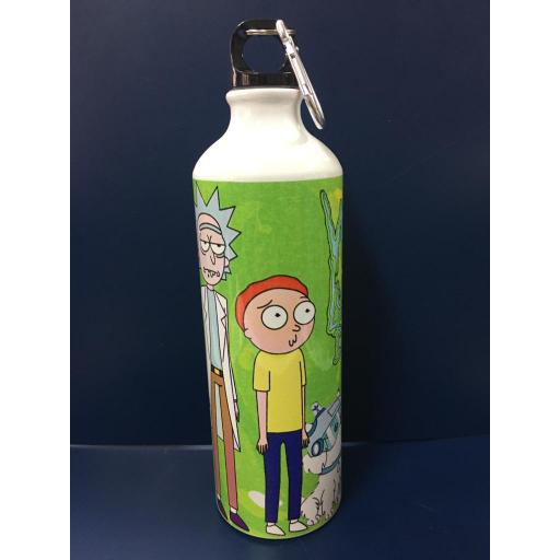 Botella Aluminio Rick & Morty 