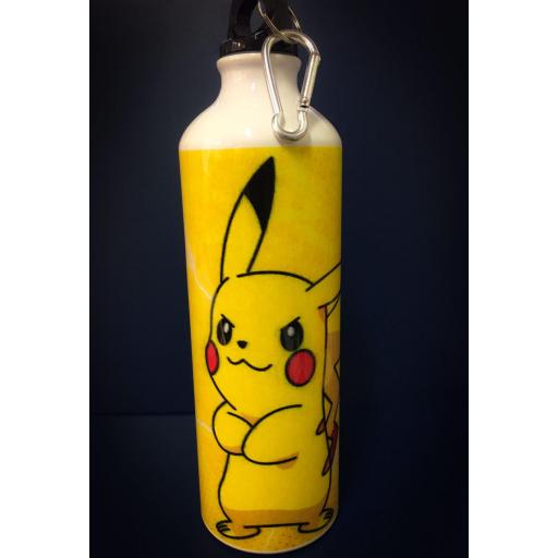 Botella Aluminio Pikachu Pokemon