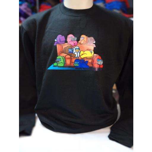 Sudadera Cuello Redondo OUTLET Talla S