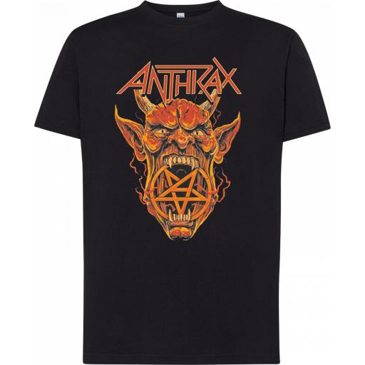 Camiseta Anthrax -  100% algodón