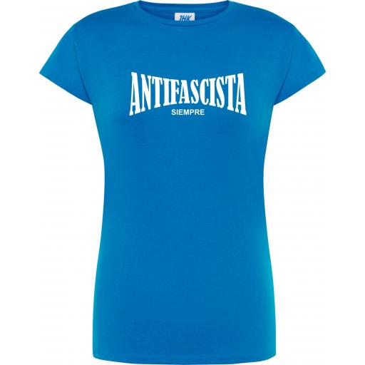 Camiseta de chica Antifascista siempre [3]