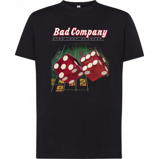 Camiseta Bad Company - Manga corta y larga - 100% algodón