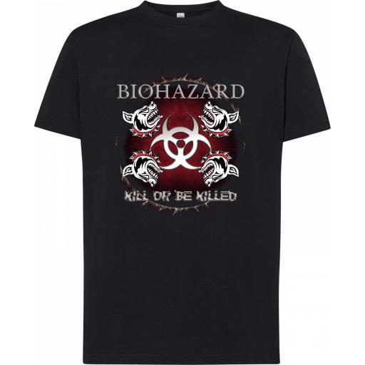 Camiseta Biohazard - Manga corta y larga - 100% algodón