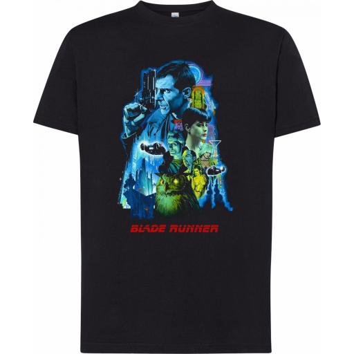 Camiseta Blade Runner  -  100% algodón