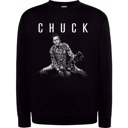 Sudadera Cuello Redondo - Chuck Berry