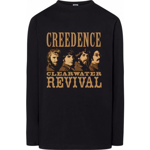 Camiseta Creedence Clearwater Revival - Manga corta y larga - 100% algodón [1]